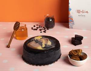 Coffee Dark Chocolate Ice Cream Cake 750 Gm