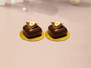 Eggless Coffee Caramel Pastry (set of 2)