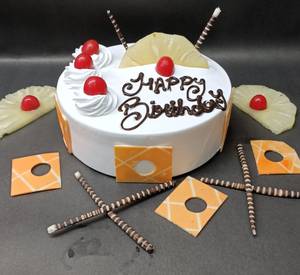 Pineapple Cake (Eggless)