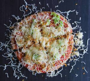 Veg Plain Double Cheese Pizza 