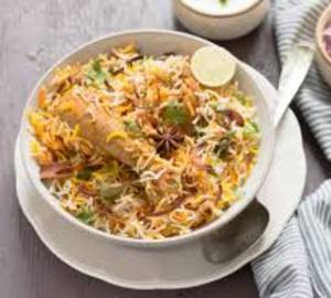 Chicken dum biryani half