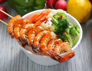 Pan Yakiniku Shrimp