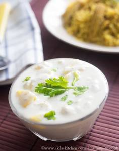 Aloo Pudina Raita