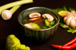 Veg Mushroom Soup
