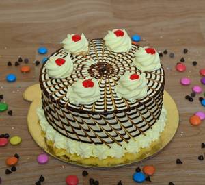 Gorgeous Butterscotch Nuts Cake