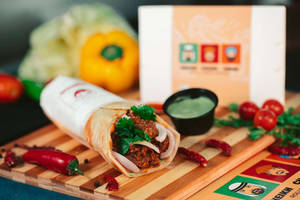 Mutton Bhuna Roll (9inch)