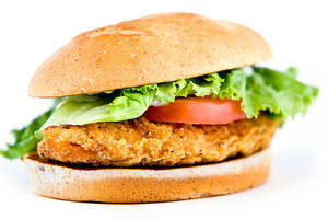 Chicken Boneless Strips Burger