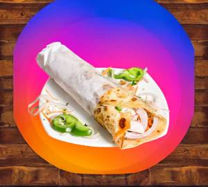 Achari Veg Kathi Roll