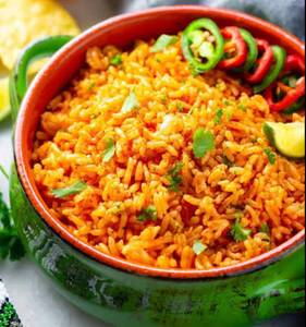 Veg. Chilly Garlic Fried Rice [sichuan,smoked Paprika,chilli Garlic Infused Olive Oil]