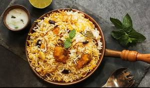 Hyderabadi chicken biryani