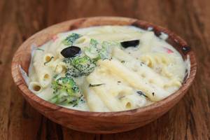 Mashroom Alfredo- White Sauce