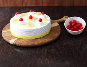 Pineapple Cake Eggless Premium