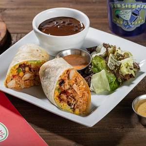 Cajun Grilled Chicken Burrito