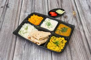 The Jain Paneer Bhurji Thali