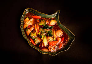 Veg in Hot Garlic Sauce