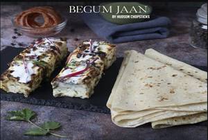 Malai Paneer Tikka [ 6 Pcs ] + 2 Rumali Roti