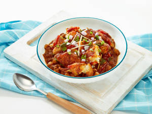 Aloo Tikki With Choley