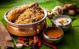 Andhra Chicken Biryani