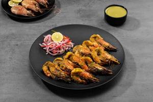 Chatpata Pudina Jhinga (prawns)
