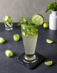 Cucumber Mint Lemonade