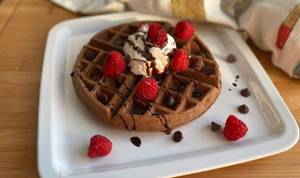 Strawberry Chocolate Waffle