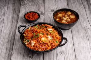 Veg Triple Schezwan Rice