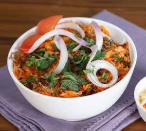 Soya chaap biryani