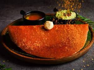 Podi Roast Dosa (spicy Dry Chutney Roast)
