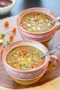 Veg Sweetcorn Soup