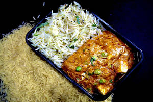 Muttar Paneer With Basmati Rice Everyday Meal