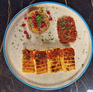 Spicy Tofu Steak - Marinara Sauce