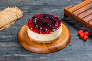 Blueberry Baked Cheesecake