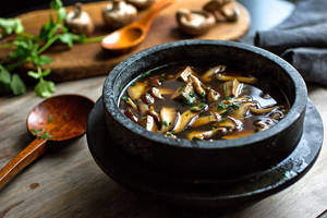 Tofu & Mushroom Soup