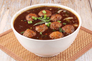 Veg Manchurian Gravy [8 Pieces]