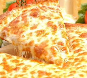 Cheese brust pizza