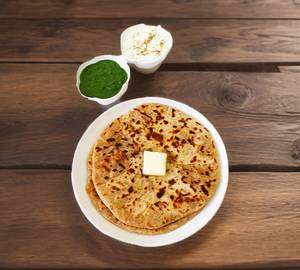 Aloo dhaniya paratha