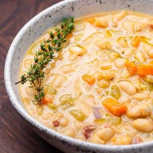 Beans Garlic Soup