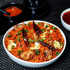 Chicken Schezwan Fried Rice.