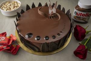 Eggless Chocolate Punch Cake