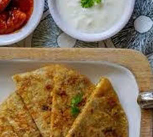 Desi Ghee Paneer Paratha