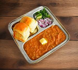 Jain Cheese Pav Bhaji