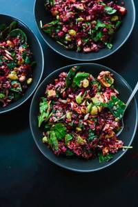 Raw Beetroot Quinoa Salad