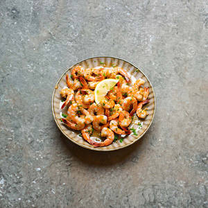 Butter Garlic Prawns