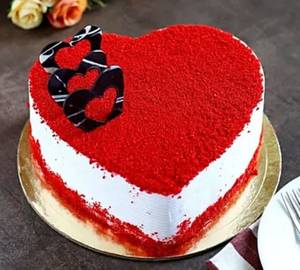 Eggless red velvet cheese cake [1 pound]