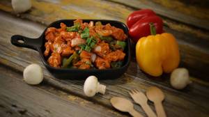 Chilly Mushroom Dry