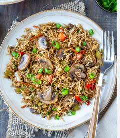 Mushroom Fried Rice