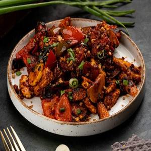Chicken Burnt Garlic Dry (12 Pieces)