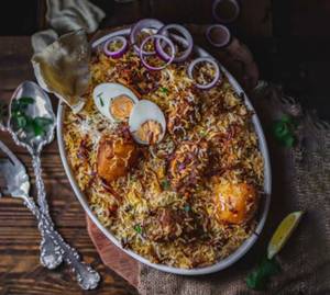 Mutton Biriyani with Egg