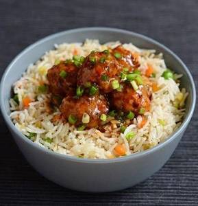 Fried Rice With Manchurian