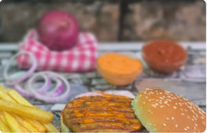 Grilled Chicken Burger Meal